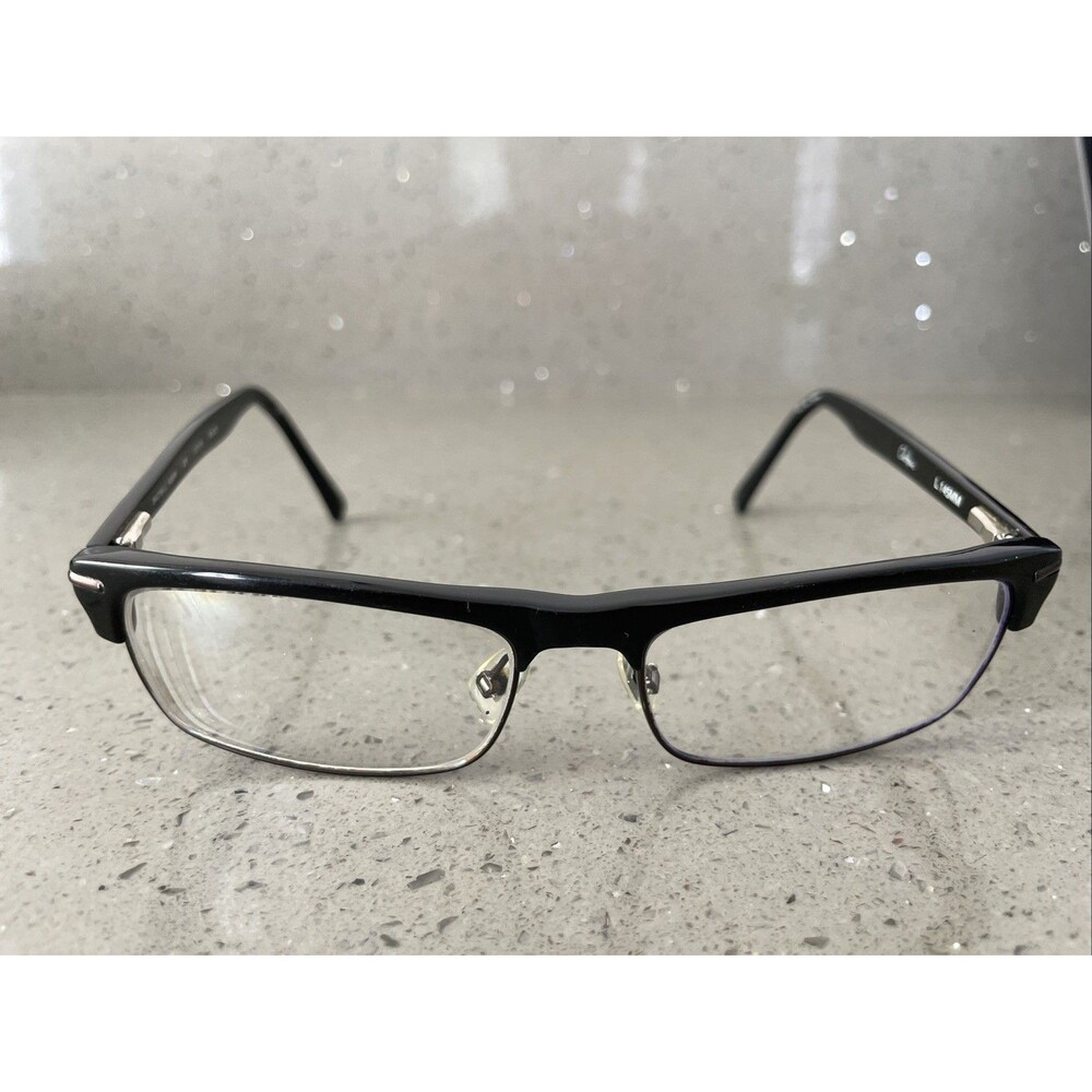 Cole Haan CH219 Black 54-16-145mm Eyeglasses FRAMES ONLY CV Full rim rectangle